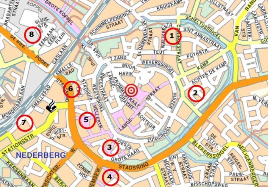 Parkeerkaart Amersfoort