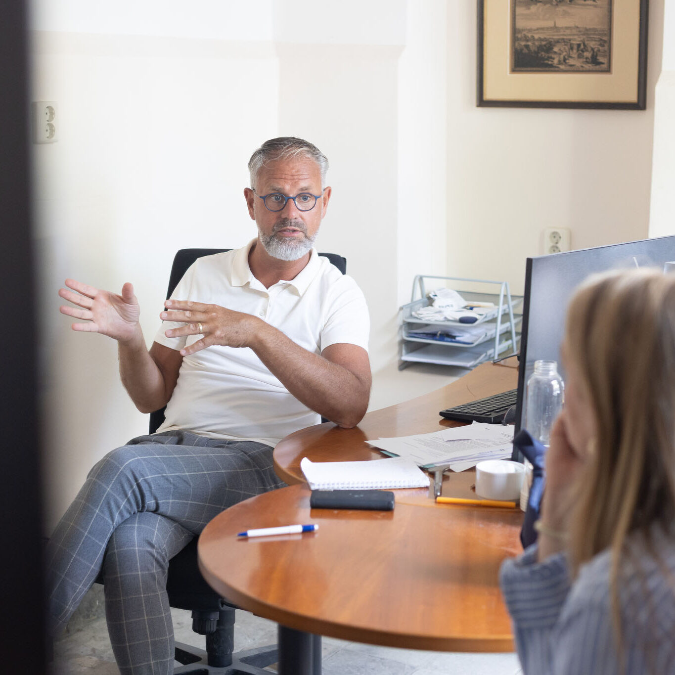 Rondleiding en overleg met beheerder (1)